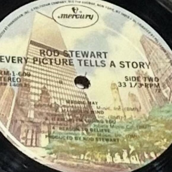 Rod Stewart Vinyl Record - Picture 4 of 4